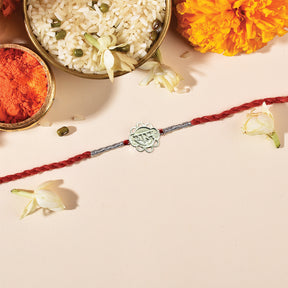 925 Sterling Silver Divine Silver Ram Rakhi