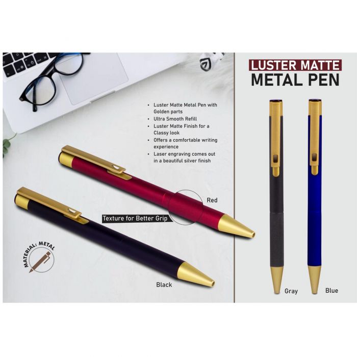Luster matte Metal Pen