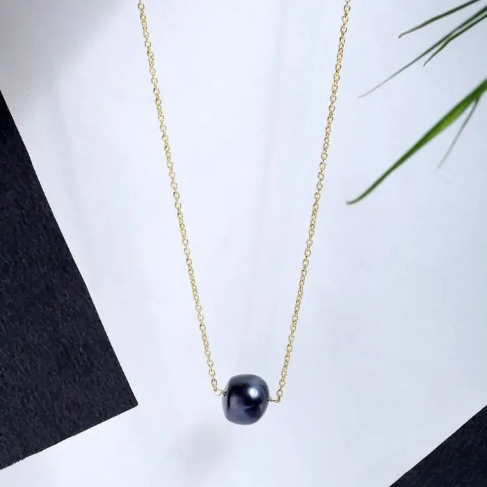 Solo Tahitian Pearl Necklace