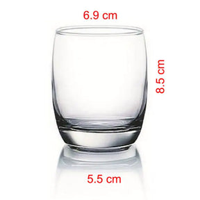 Set Of 2 Initial Whiskey Glasses