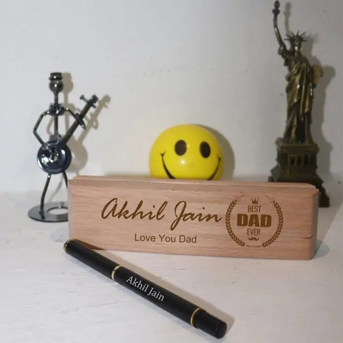 Personalised Engraved Foldable Pen Box-1
