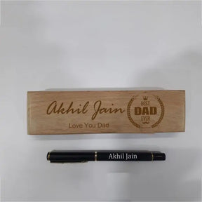 Personalised Engraved Foldable Pen Box
