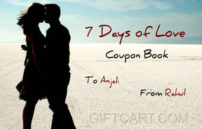 7 Days of Love Coupon Book For Her