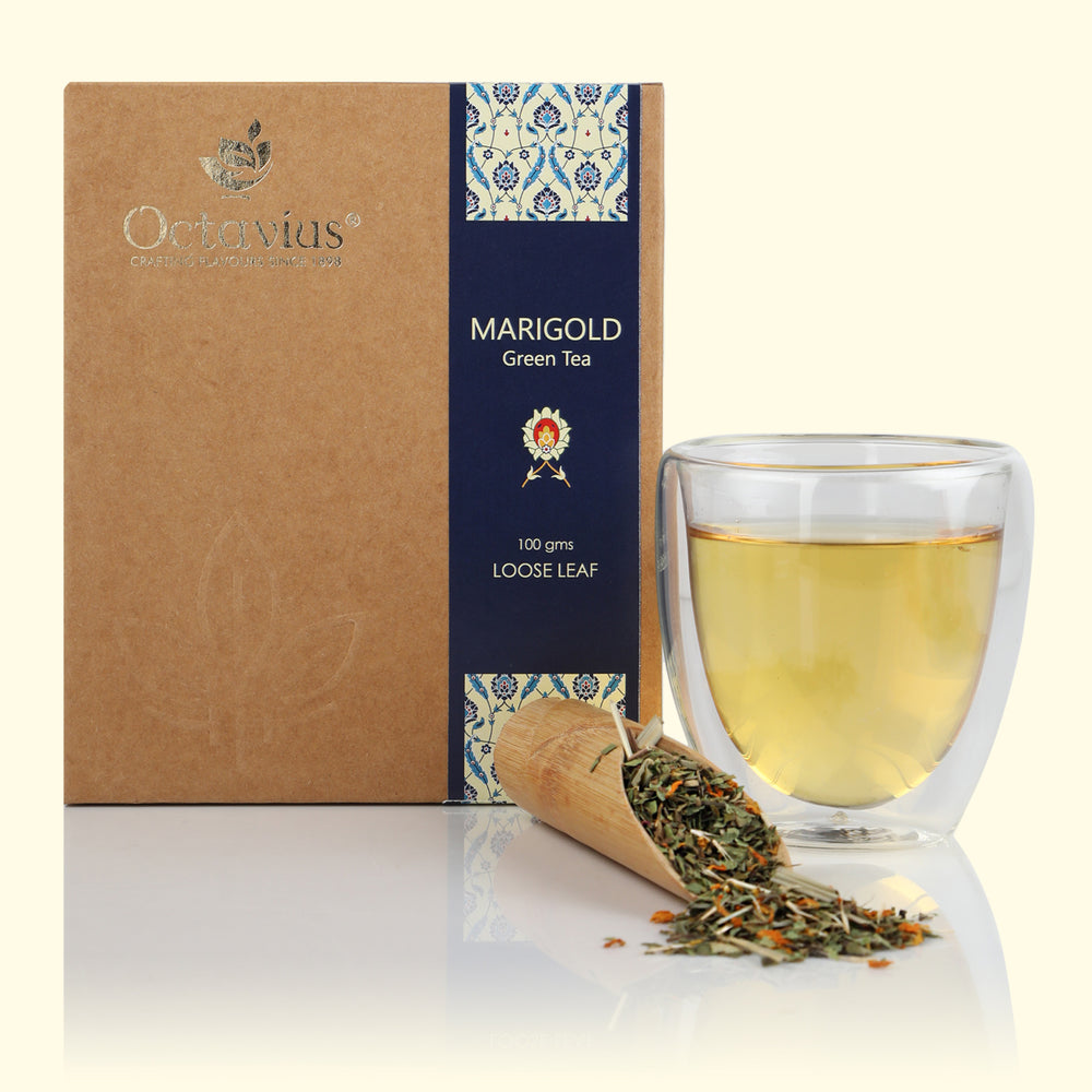 Octavius Marigold & Lemon Grass Green Tea