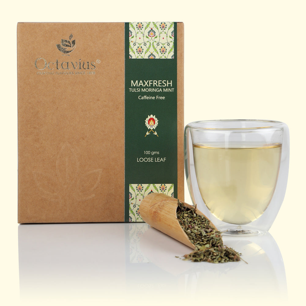 Octavius Moringa, Tulsi & Mint Green Tea