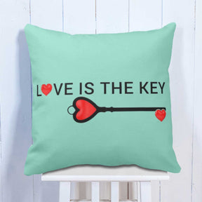 Love is the Key Cushion