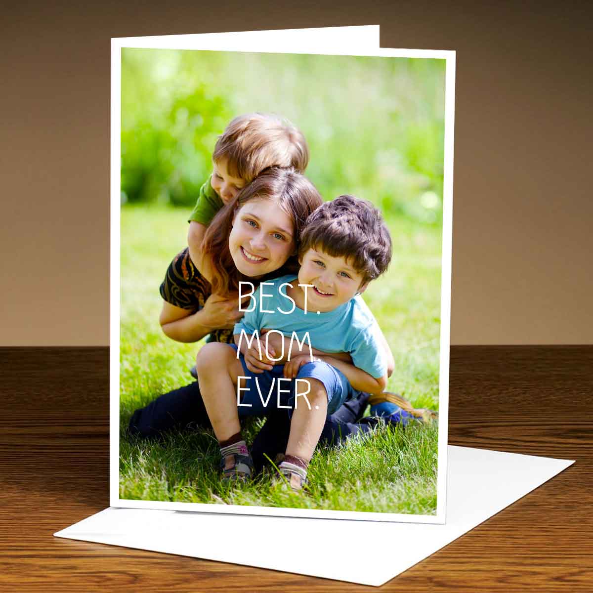 Personalised Best Greeting Card for Mom