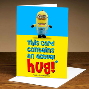Personalised Hug You Card