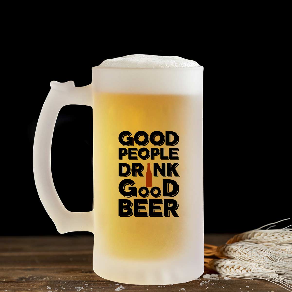 Good People Drink Beer Mug