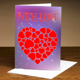 Personalised With Love Greeting Card-1