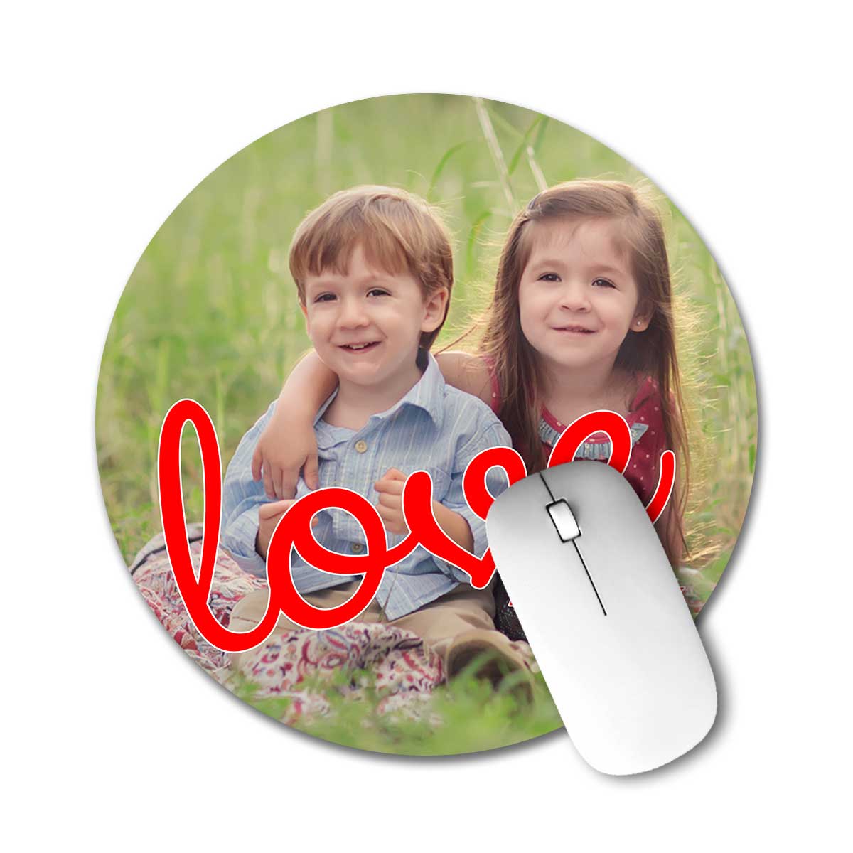 Personalised Love-Filled Mouse Pad