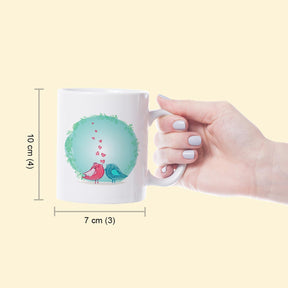 Love Birds Ceramic Mug-8