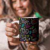 I Love You Doodle Ceramic Mug