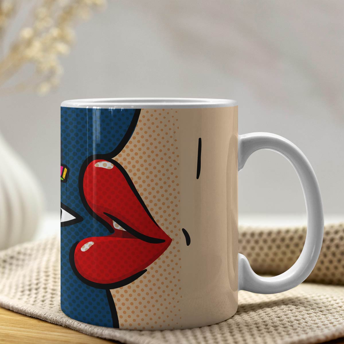 Love you Retro Ceramic Mug