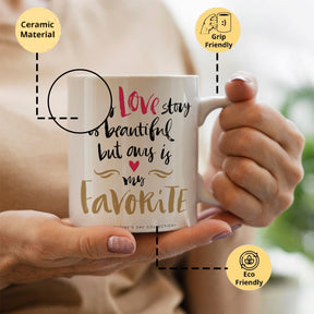 Favourite Love Story Ceramic Mug