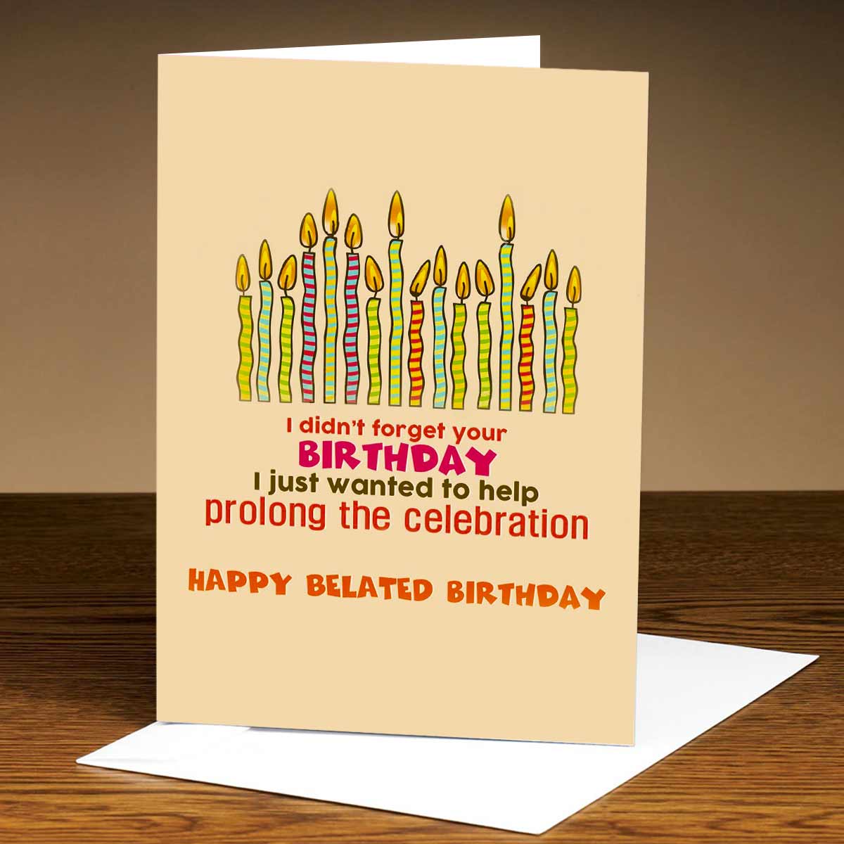 Personalised Forgot Your Birthday Card-1