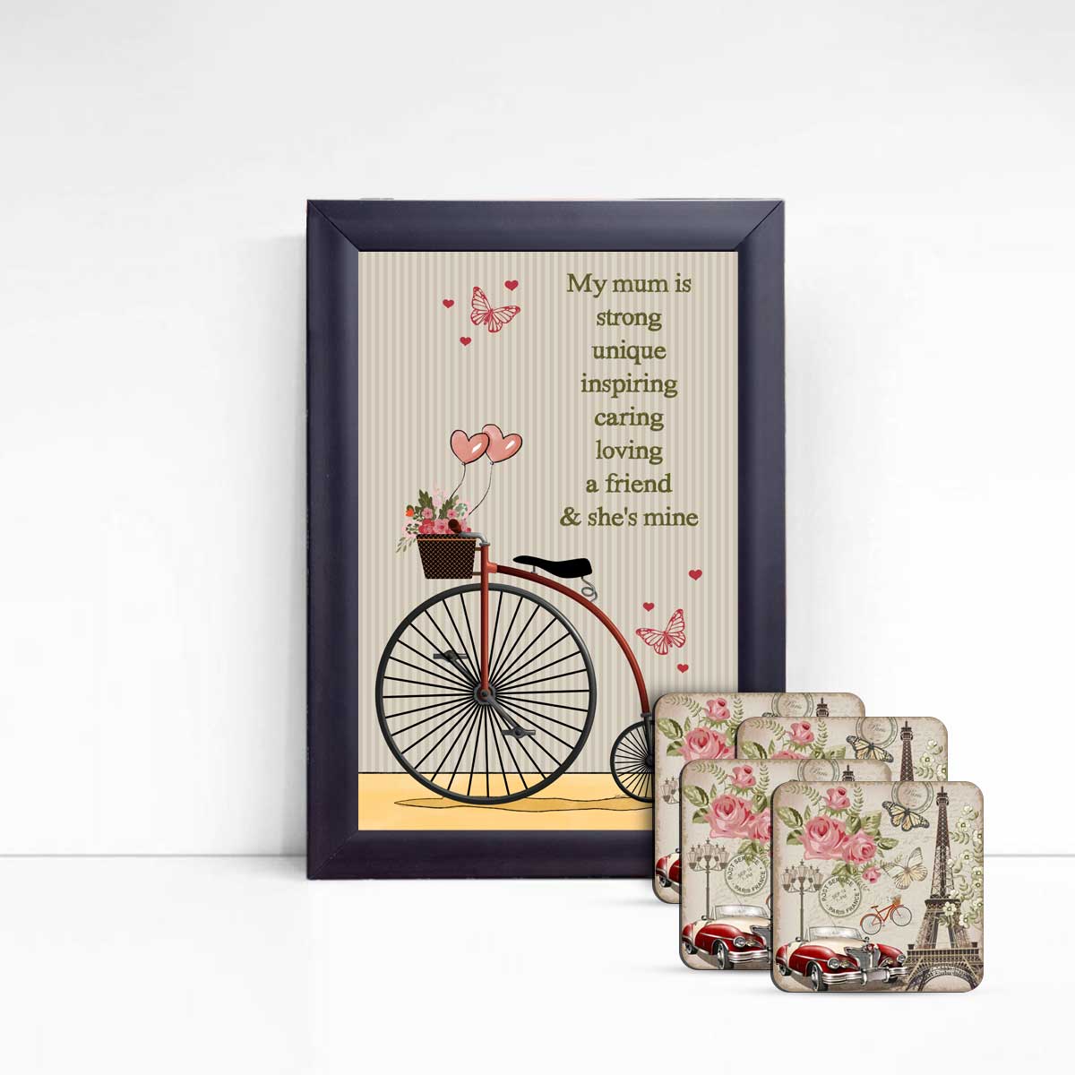 Coaster & Wall Hanging Combo for Mom-1