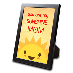 Sunshine Cushion Photo Frame for Mom