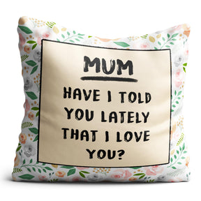 Love You Cushion & Photo Frame for Mom-3