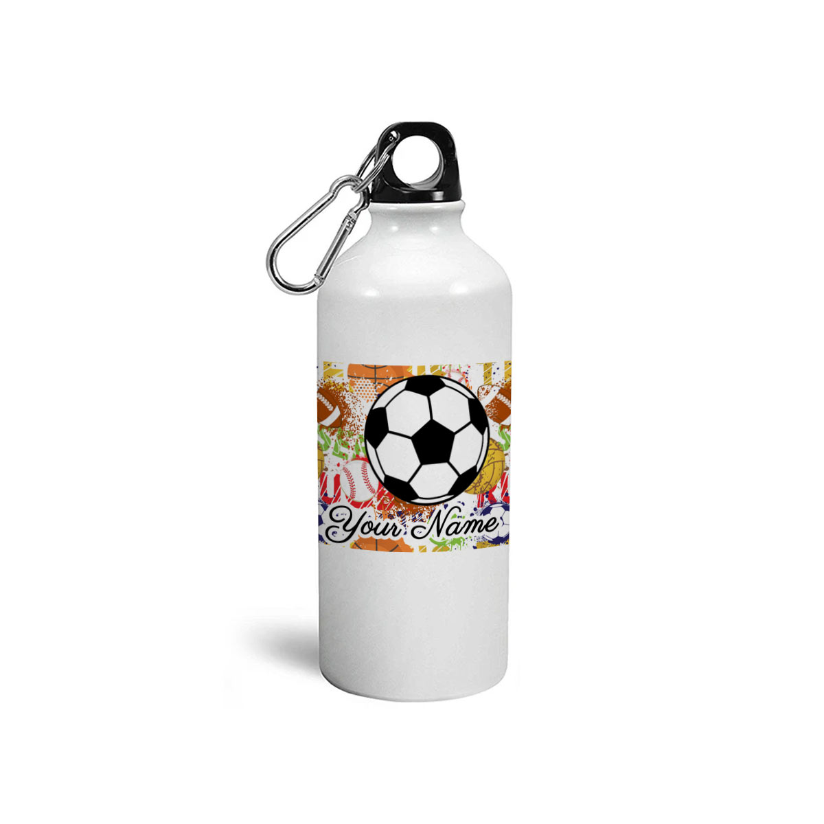 Personalised Football Sipper Bottle