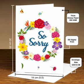 Personalised So Sorry Greeting Card-5