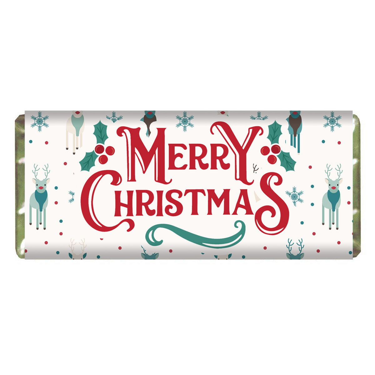 Personalised Chocolate Bar Love for Christmas