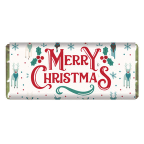 Personalised Chocolate Bar Love for Christmas