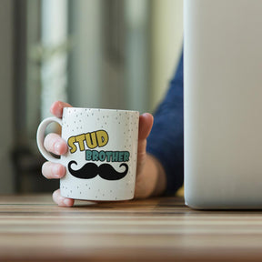 Moustache Stud Brother Coffee Mug