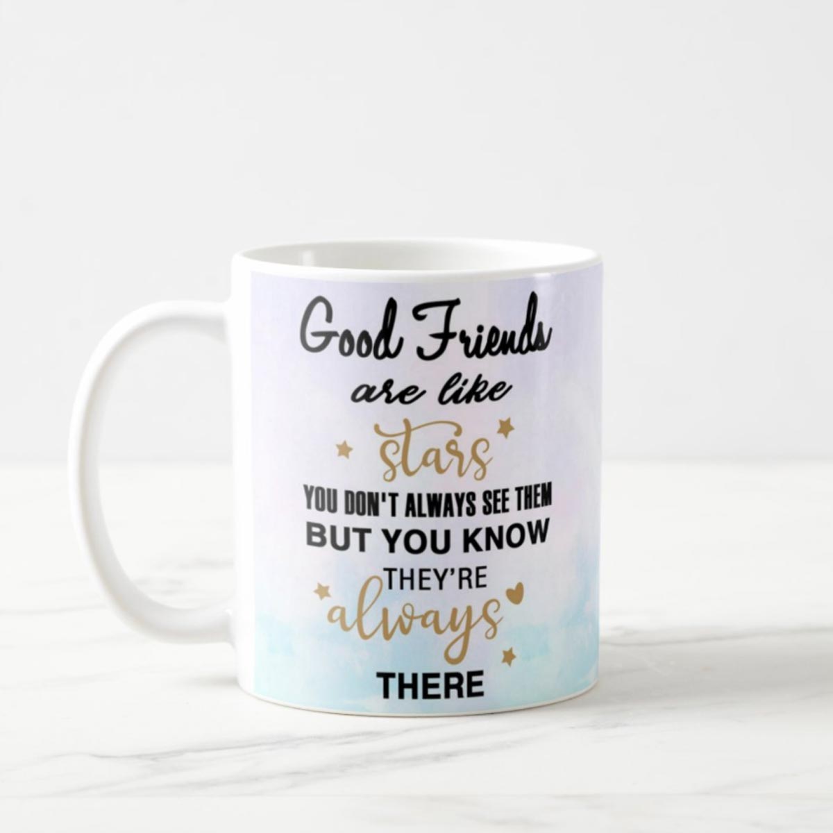 Good Friends are like Stars Coffee Mug