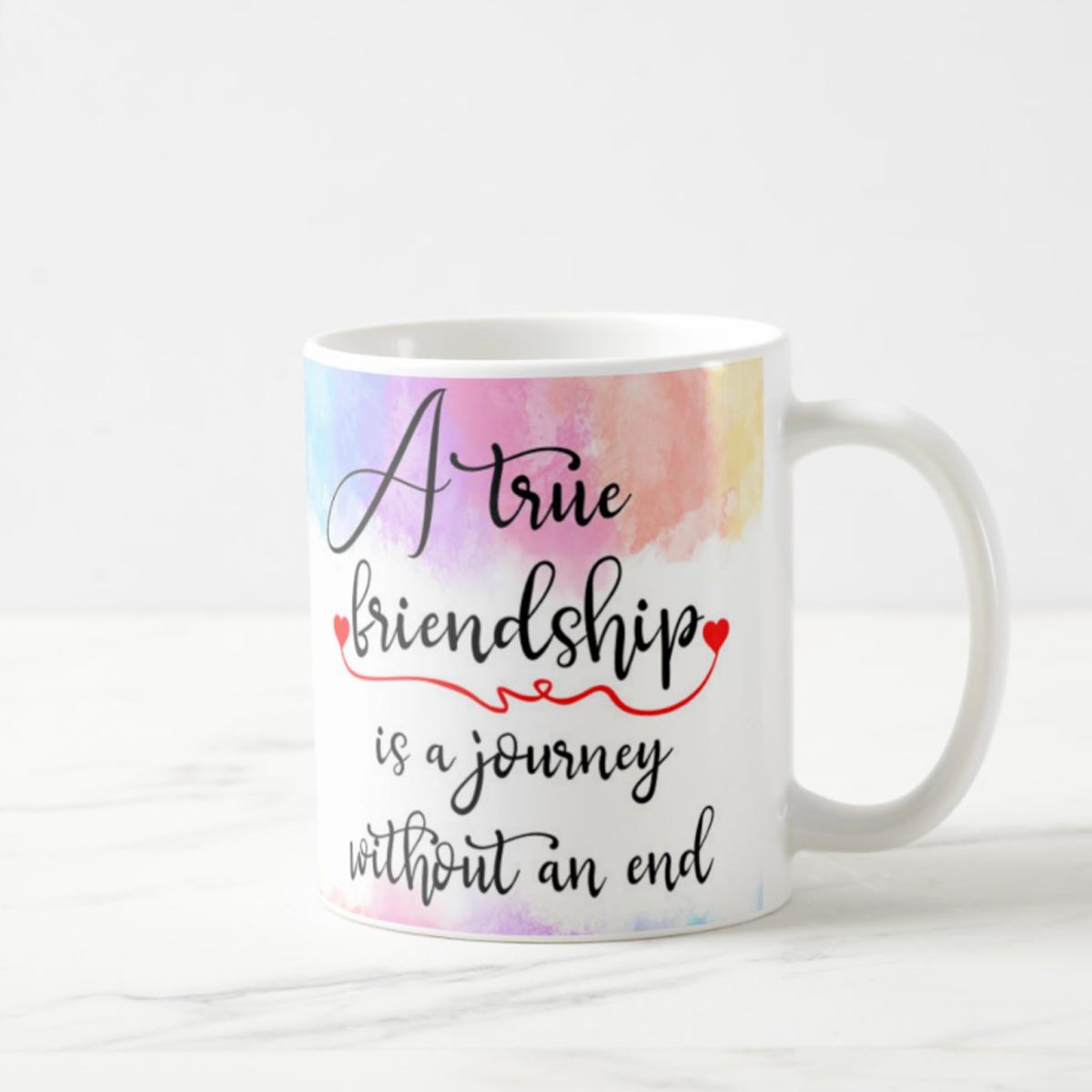 A True Friendship Journey Coffee Mug