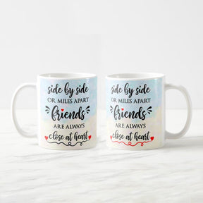 Friends are Always Close at Heart Coffee Mug-3
