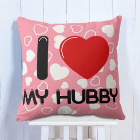 I Love My Hubby Cushion