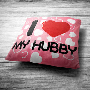 I Love My Hubby Cushion