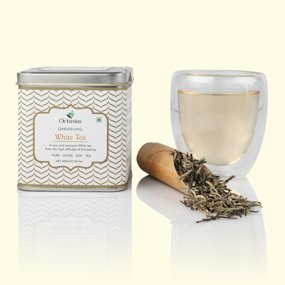 Premium Darjeeling White Tea(Loose Leaf) - 50 GMS(Silver Needle)-1