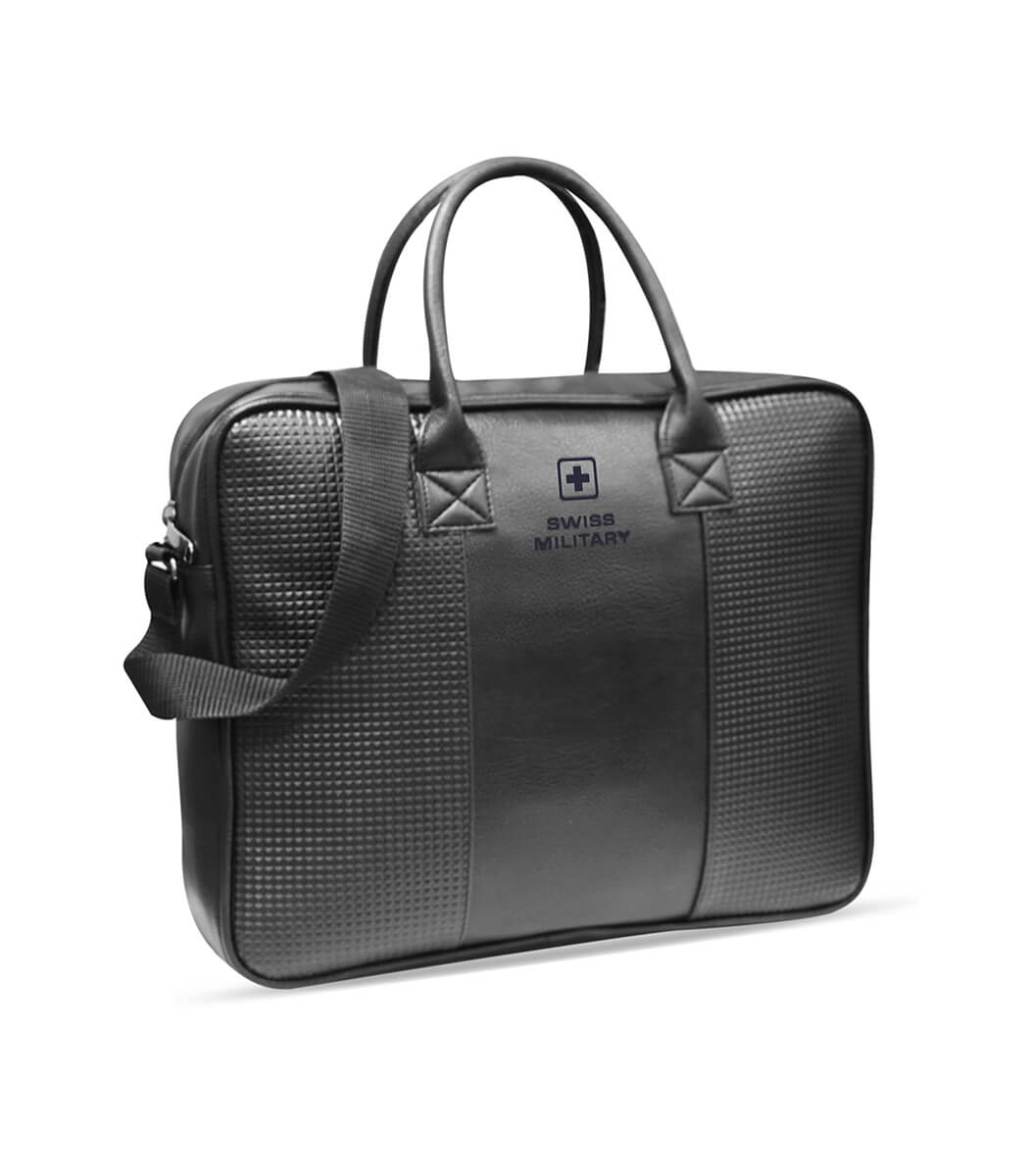 PLB4 – Premium Leatherette Laptop Sling Bag