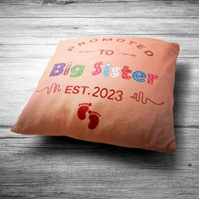 Personalised Promoted to Big Brother Cushion