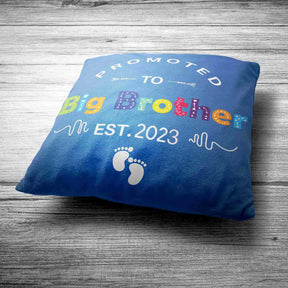 Personalised Promoted to Big Sister Cushion