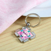 Happy Mothers Day My Mom Square Metal Keychain