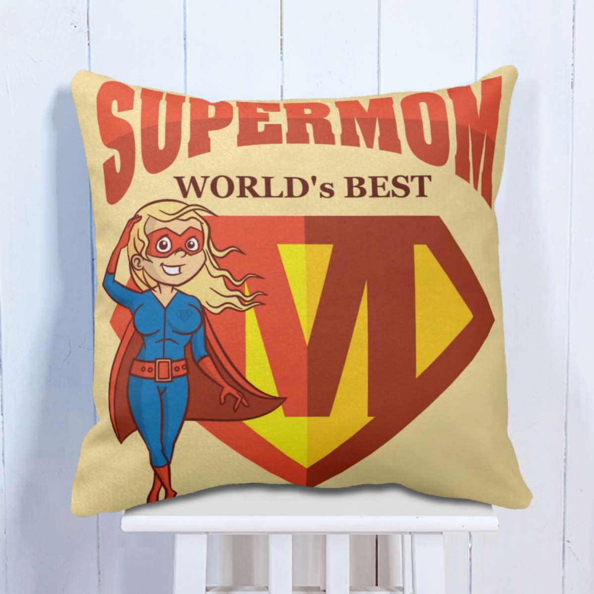 World's Best SuperMom Cushion