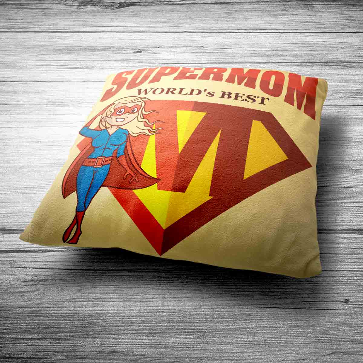 World's Best SuperMom Cushion
