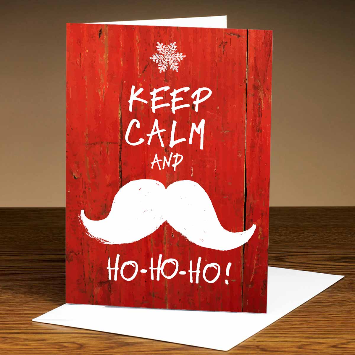 Keep Calm and Ho Ho Ho Christmas Card