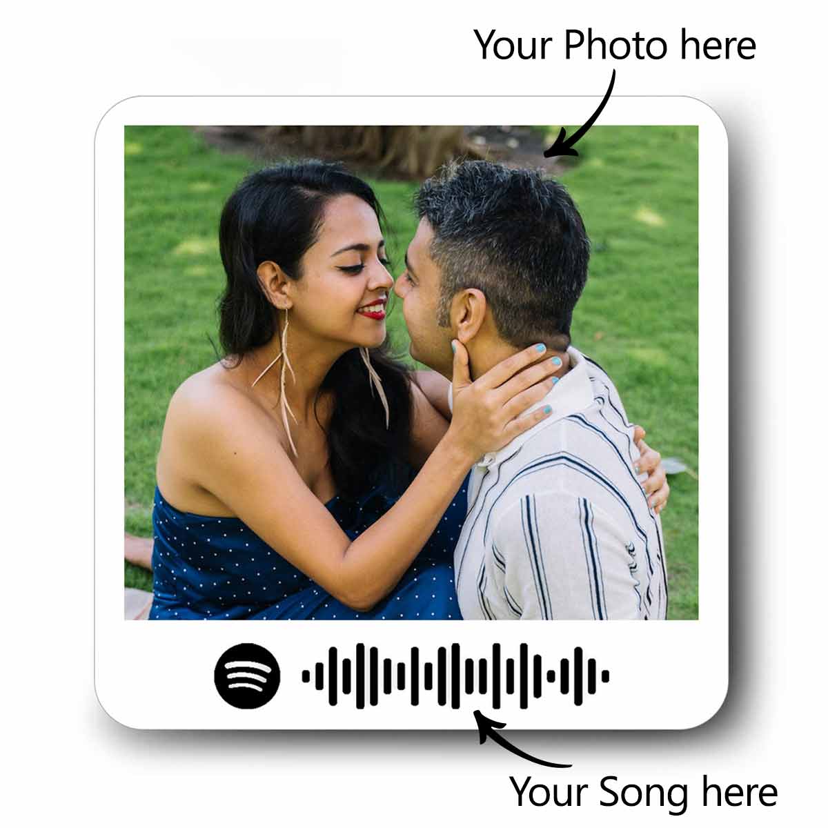 Personalised Spotify Photo Magnet