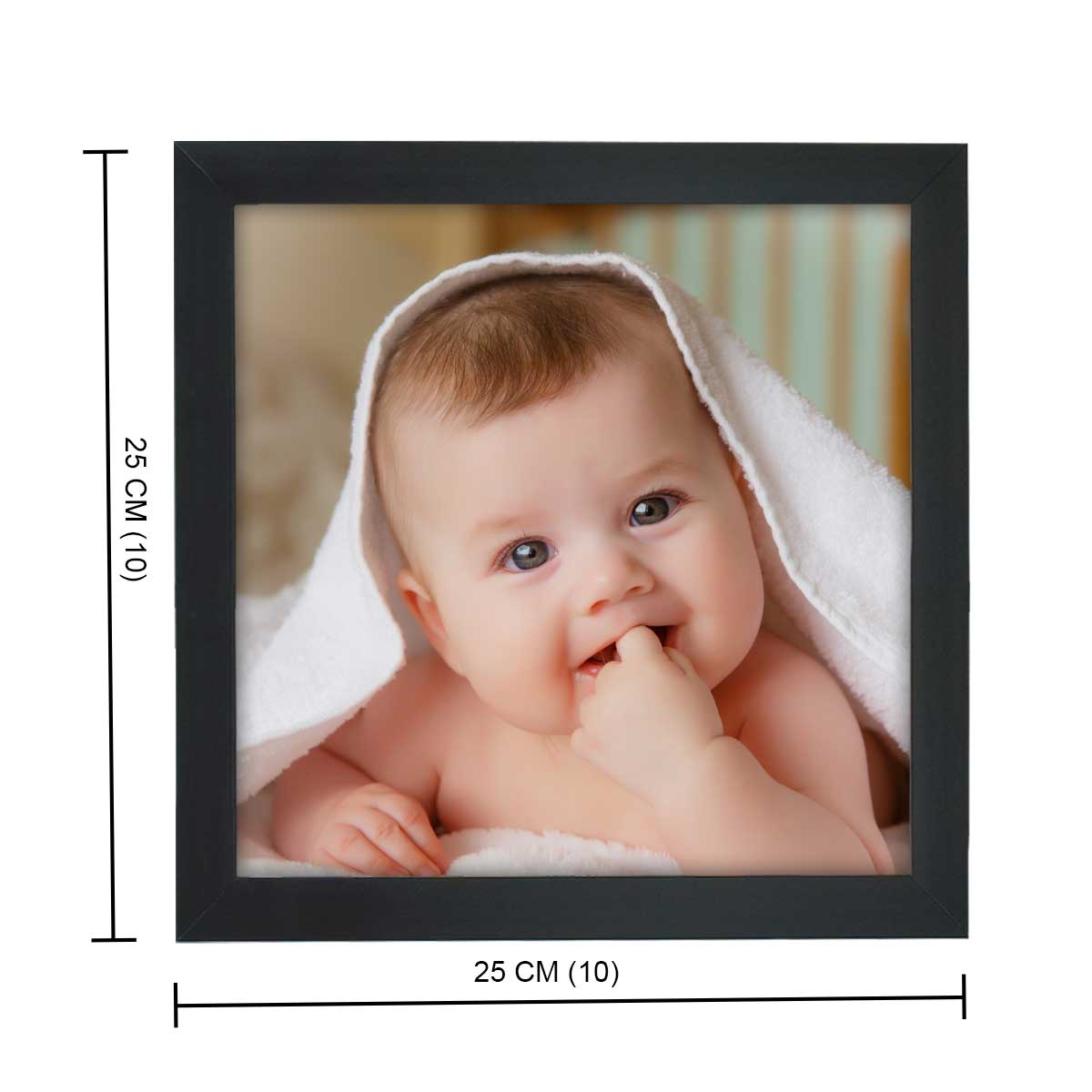 Personalised Cute Baby Photo with Frame