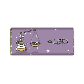 Cute Libra Personalised Choco Bar