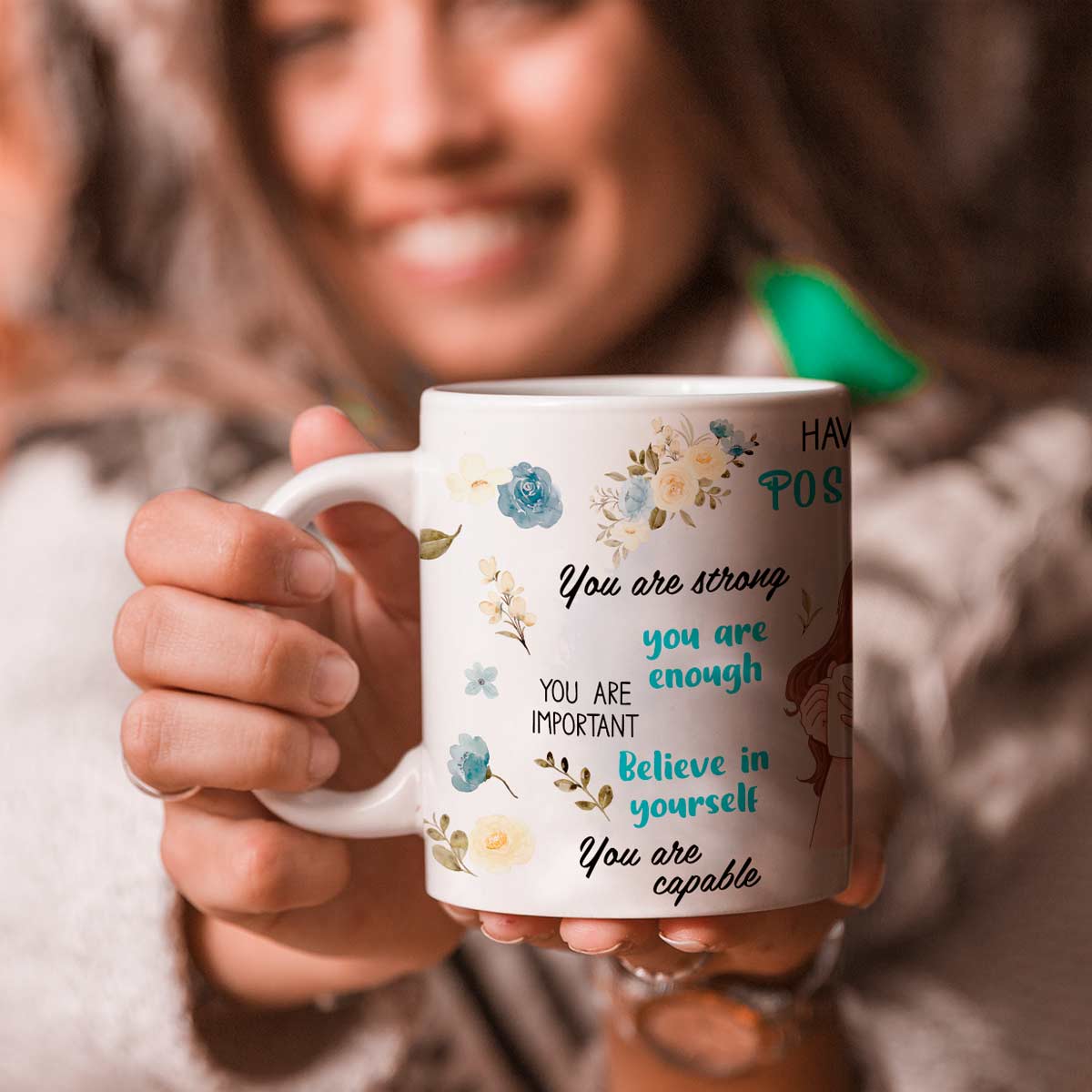 Personalised PositiviTEA Coffee Mug