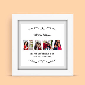 Personalised To our Dear MAMA Frame