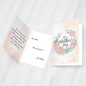 Personalised Mothers Day Special Greeting Card