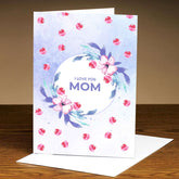 Personalised I Love You Mom Greeting Card