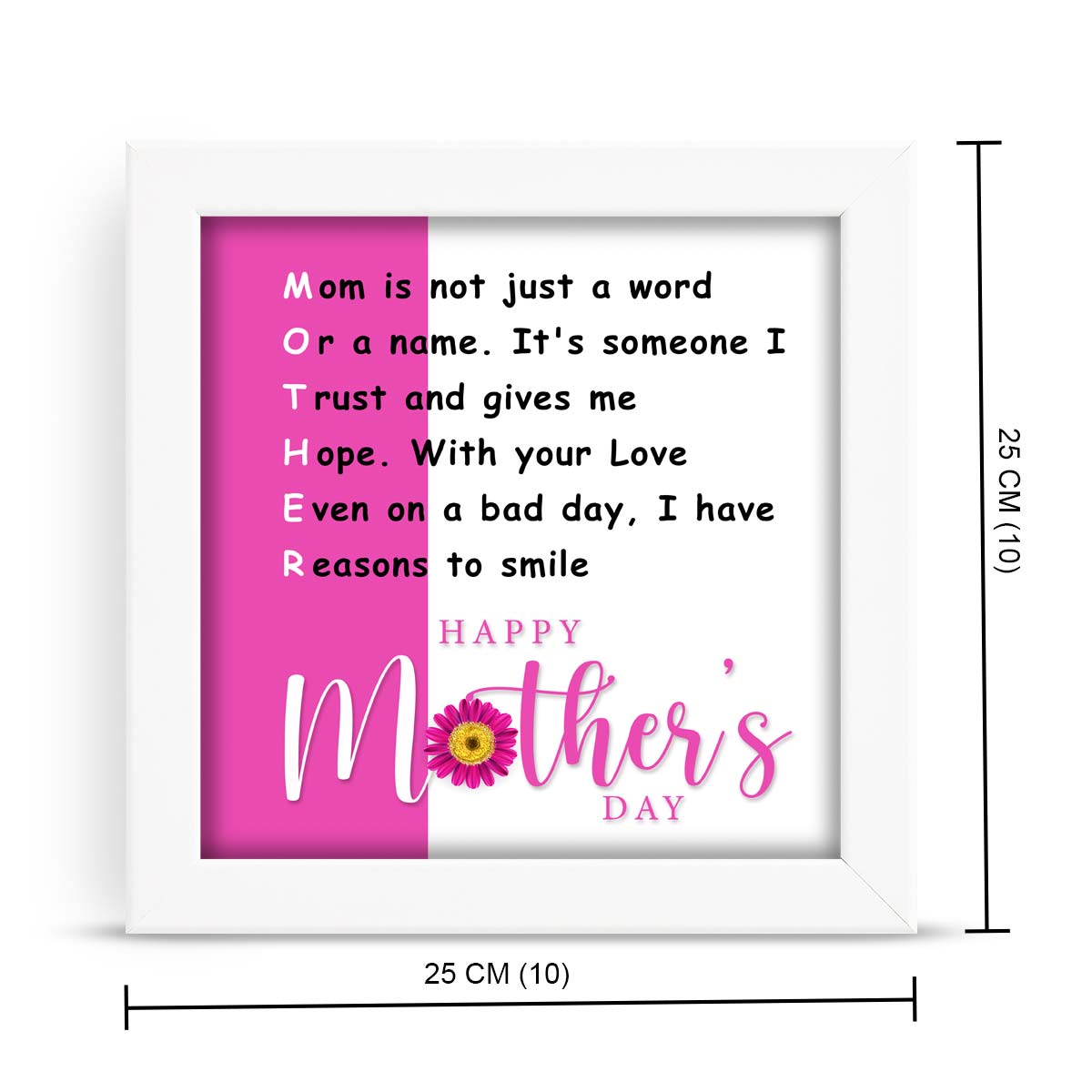 Happy Mothers Day Frame