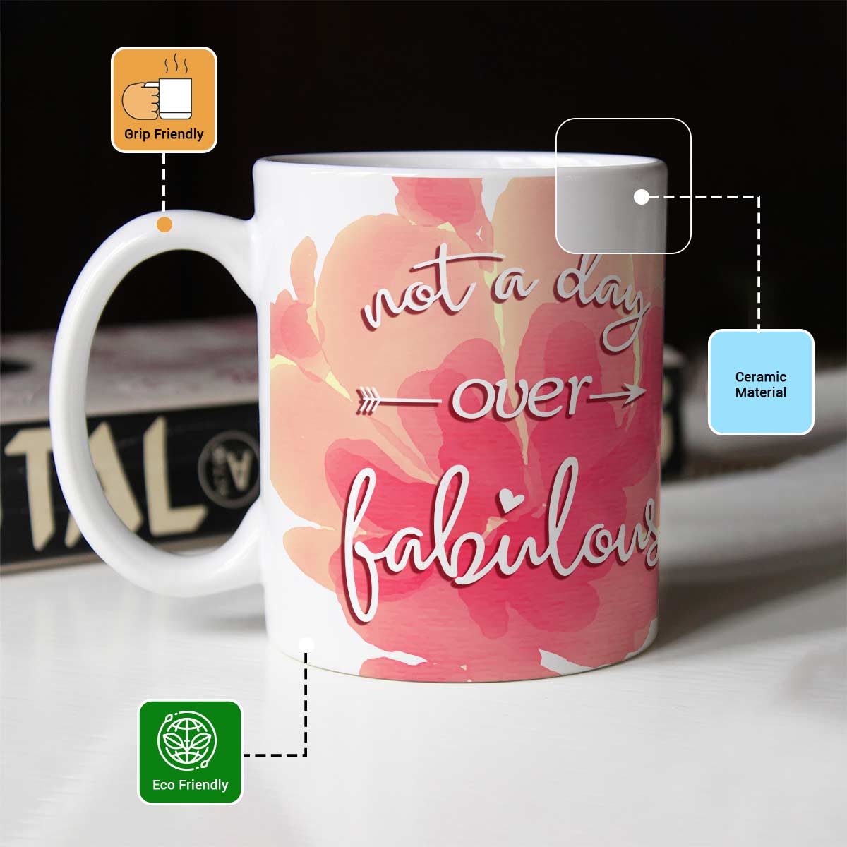 Not a Day Over Fabulous Coffee Mug